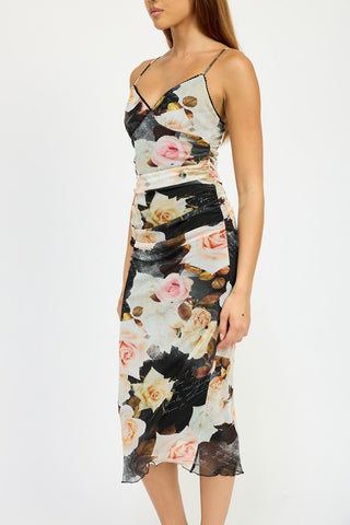 Midi Floral Dress