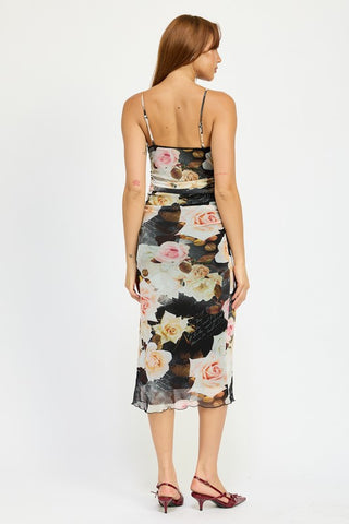 Midi Floral Dress