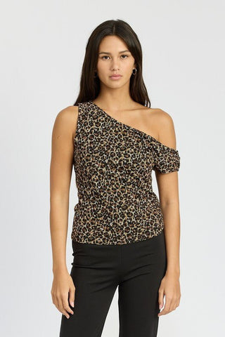 Animal Print Top from Blouses collection you can buy now from Fashion And Icon online shop