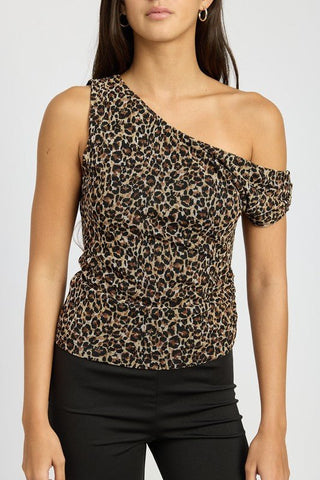 Animal Print Top from Blouses collection you can buy now from Fashion And Icon online shop