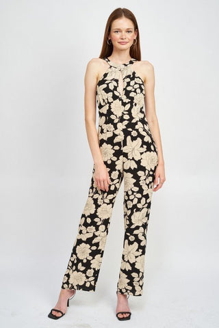 Audrey Floral Jumpsuit from Jumpsuits collection you can buy now from Fashion And Icon online shop