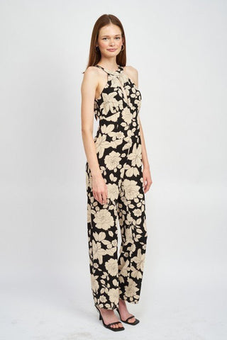 Audrey Floral Jumpsuit from Jumpsuits collection you can buy now from Fashion And Icon online shop