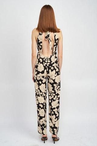 Audrey Floral Jumpsuit from Jumpsuits collection you can buy now from Fashion And Icon online shop