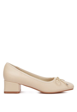 Block Heel Ballet Flats from Ballet Flat collection you can buy now from Fashion And Icon online shop