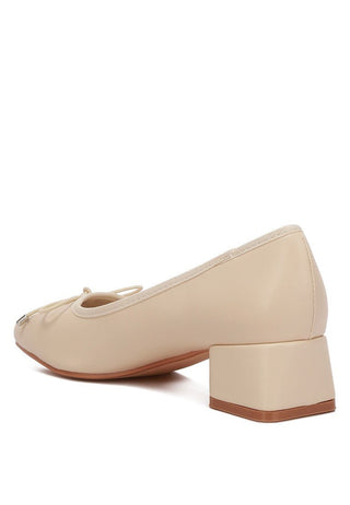 Block Heel Ballet Flats from Ballet Flat collection you can buy now from Fashion And Icon online shop