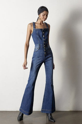 Blue Denim Overalls from Jumpsuits / Rompers collection you can buy now from Fashion And Icon online shop