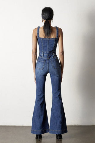 Blue Denim Overalls from Jumpsuits / Rompers collection you can buy now from Fashion And Icon online shop