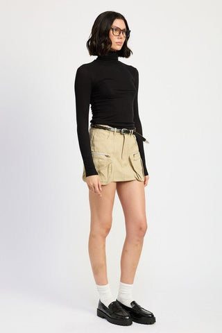 Cargo Skirt Mini from Mini Skirts collection you can buy now from Fashion And Icon online shop