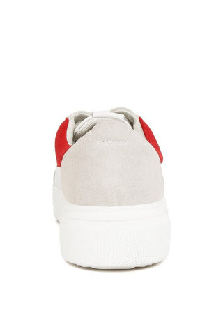 Color Block Leather Sneakers from Sneakers collection you can buy now from Fashion And Icon online shop