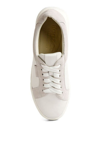 Color Block Leather Sneakers from Sneakers collection you can buy now from Fashion And Icon online shop