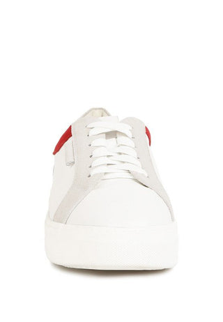 Color Block Leather Sneakers from Sneakers collection you can buy now from Fashion And Icon online shop