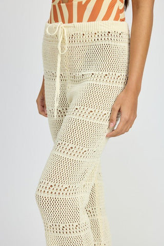 Crochet Beach Pants from Pants collection you can buy now from Fashion And Icon online shop