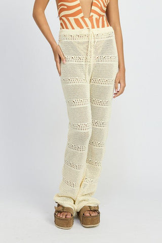 Crochet Beach Pants from Pants collection you can buy now from Fashion And Icon online shop