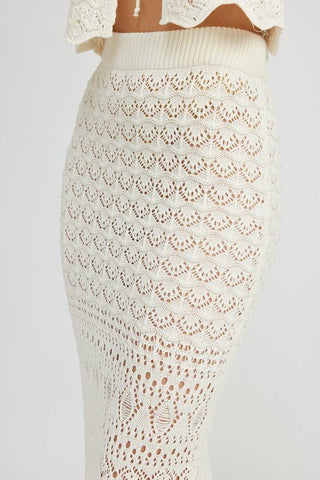 Crochet Maxi Skirt from Maxi Skirts collection you can buy now from Fashion And Icon online shop