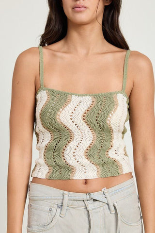 Crochet Tank Top from Crop Tops collection you can buy now from Fashion And Icon online shop