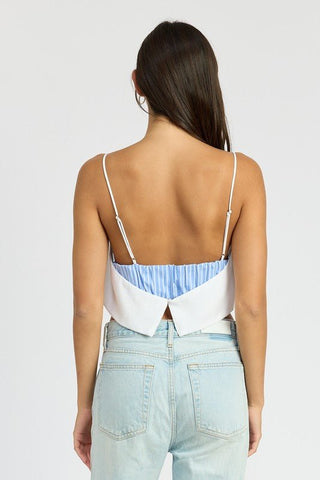 Cropped Cami Top from Crop Tops collection you can buy now from Fashion And Icon online shop