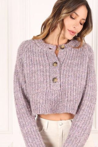 Cropped Sweater Top from Sweaters collection you can buy now from Fashion And Icon online shop