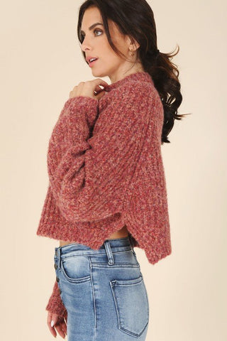 Cropped Sweater Top from Sweaters collection you can buy now from Fashion And Icon online shop