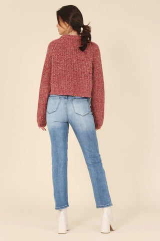 Cropped Sweater Top from Sweaters collection you can buy now from Fashion And Icon online shop