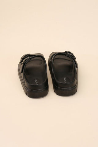 Double Buckle Slides from Slippers collection you can buy now from Fashion And Icon online shop