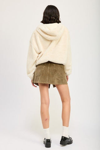 Faux Fur Hoodie from Faux Fur Coat collection you can buy now from Fashion And Icon online shop