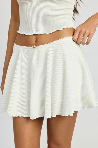 Flared Mini Skirt from Mini Skirts collection you can buy now from Fashion And Icon online shop