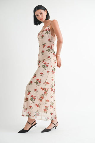 Floral Long Dress from Maxi Dresses collection you can buy now from Fashion And Icon online shop