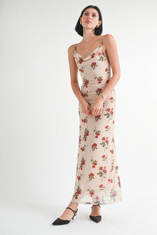 Floral Long Dress from Maxi Dresses collection you can buy now from Fashion And Icon online shop