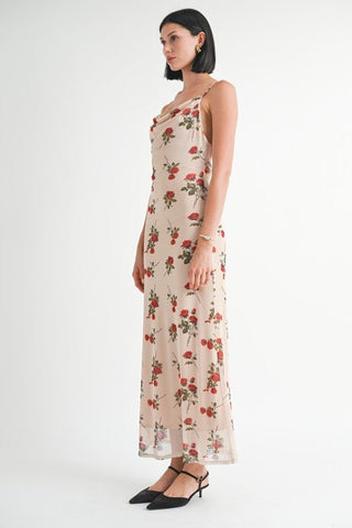 Floral Long Dress from Maxi Dresses collection you can buy now from Fashion And Icon online shop