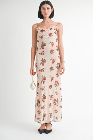 Floral Long Dress from Maxi Dresses collection you can buy now from Fashion And Icon online shop