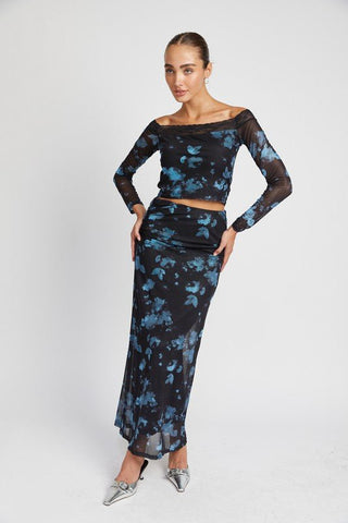 Floral Off Shoulder Top from Blouses collection you can buy now from Fashion And Icon online shop