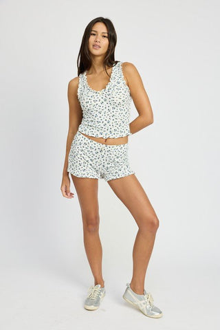 Floral Print Shorts from Shorts collection you can buy now from Fashion And Icon online shop