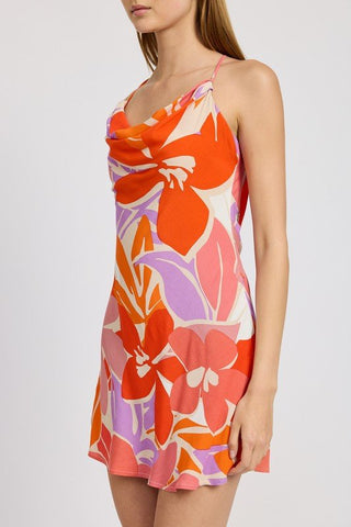 Floral Slip Dress from Mini Dresse collection you can buy now from Fashion And Icon online shop