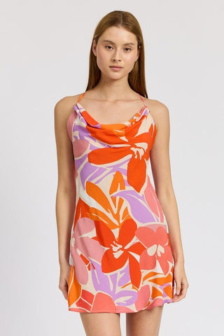 Floral Slip Dress from Mini Dresse collection you can buy now from Fashion And Icon online shop