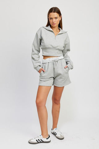 French Terry Sweatshorts from Shorts collection you can buy now from Fashion And Icon online shop