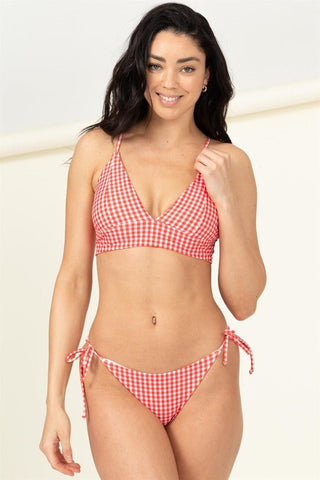 Gingham Bikini Set from Bikini Set collection you can buy now from Fashion And Icon online shop