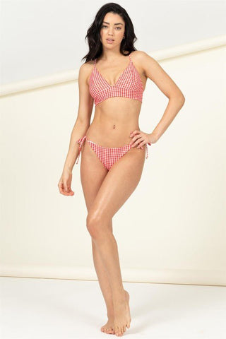 Gingham Bikini Set from Bikini Set collection you can buy now from Fashion And Icon online shop