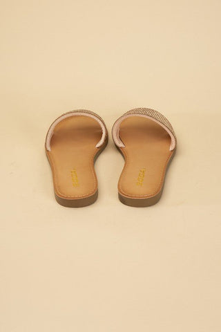 Hailey Rhinestone Slides from Sandals collection you can buy now from Fashion And Icon online shop