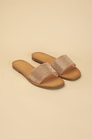 Hailey Rhinestone Slides from Sandals collection you can buy now from Fashion And Icon online shop