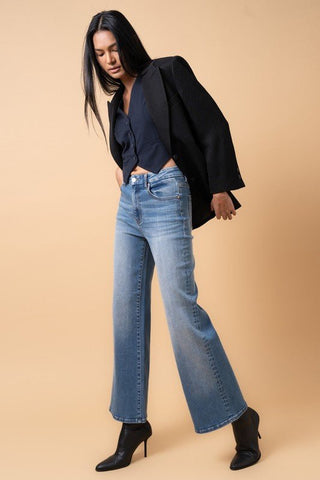 High Rise Relaxed Wide Leg from Wide leg Jeans collection you can buy now from Fashion And Icon online shop