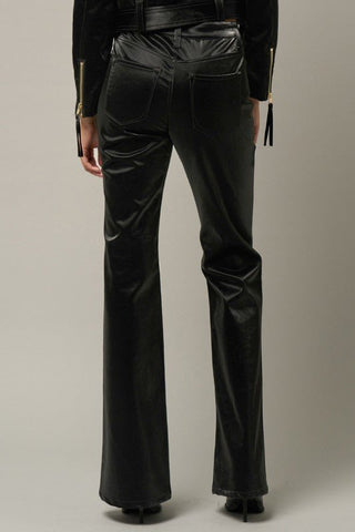 High Rise Shiny Flare Pants from Flare Pants collection you can buy now from Fashion And Icon online shop