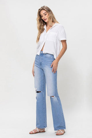 High Rise Vintage Flare Jeans from Flare Jeans collection you can buy now from Fashion And Icon online shop