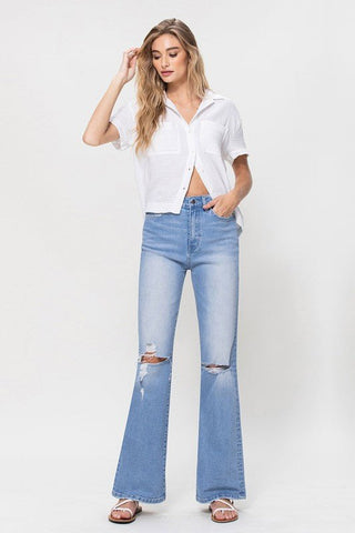 High Rise Vintage Flare Jeans from Flare Jeans collection you can buy now from Fashion And Icon online shop