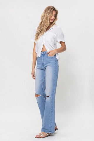 High Rise Vintage Flare Jeans from Flare Jeans collection you can buy now from Fashion And Icon online shop