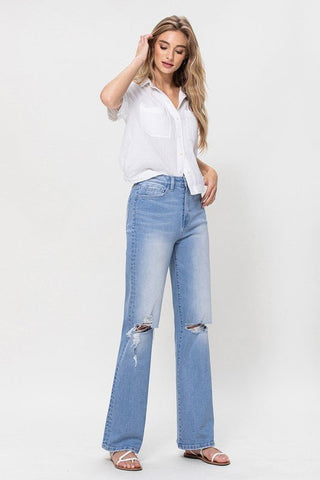 High Rise Vintage Flare Jeans from Flare Jeans collection you can buy now from Fashion And Icon online shop