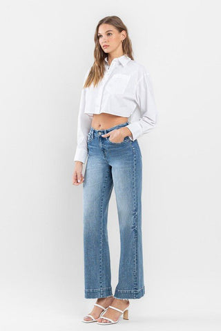 High Rise Wide Leg Jeans from Jeans collection you can buy now from Fashion And Icon online shop