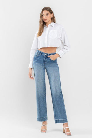 High Rise Wide Leg Jeans from Jeans collection you can buy now from Fashion And Icon online shop