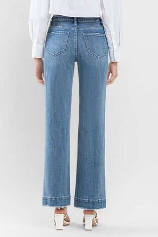 High Rise Wide Leg Jeans from Jeans collection you can buy now from Fashion And Icon online shop