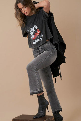 High Waist Bootcut Jeans from Bootcut Jeans collection you can buy now from Fashion And Icon online shop