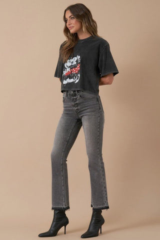 High Waist Bootcut Jeans from Bootcut Jeans collection you can buy now from Fashion And Icon online shop